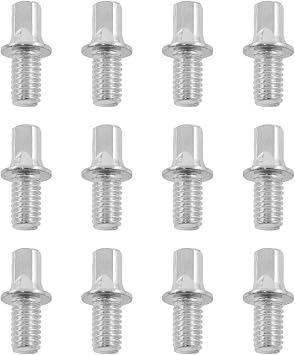 Lovelysp 12PCS M610mm drum key Grum key bolt Percussion stand accessory Pull rod Pedal shaft replacement accessory for percussion set screws
