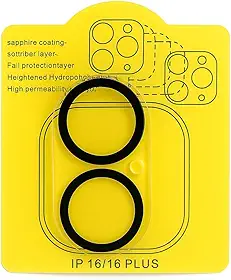 Película Protetora para Câmera iPhone 16, iPhone 16 Plus, Proteção de Lente