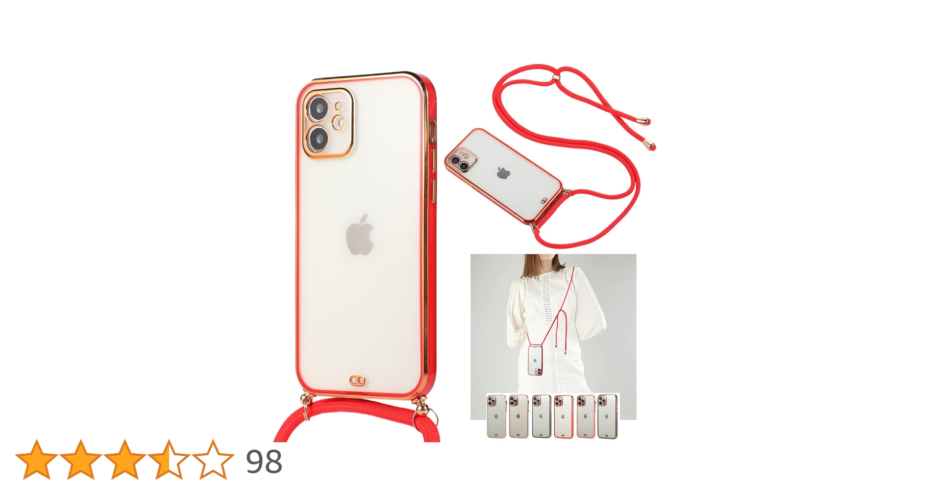 Amazon.co.jp: iPhone 12 Pro Max クリアケース スマホショルダー Amazon.co.jp: iPhone 12 Pro Max クリアケース スマホショルダー