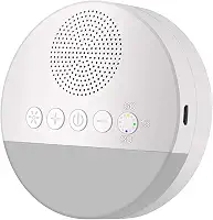 JUEDIFX White Noise Sleep Machine,Máquina De Dormir Com Ruído Branco 6 Som Suave e Luz Noturna Ajuste,Cronometragem para Pessoas de Todas as Idades(5pcs)