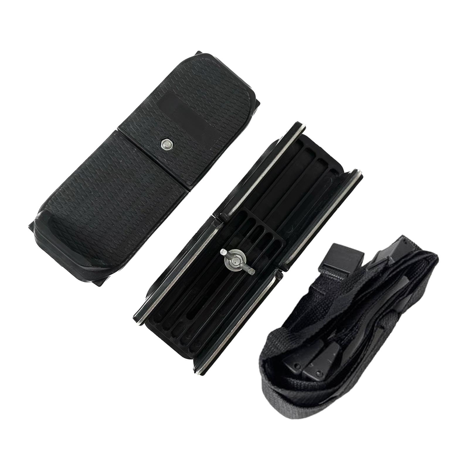 kowaku Kids Ice Skates for Adjustable Support for Learning to Skate, Black