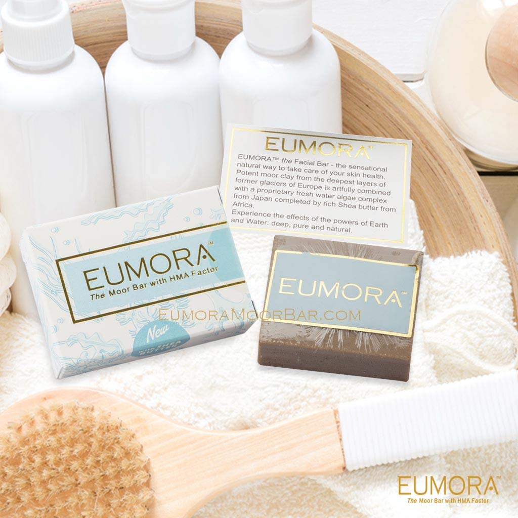 Eumora Facial Cleansing Moor Clay Soap with Shea Butter : Beauty & Personal Care