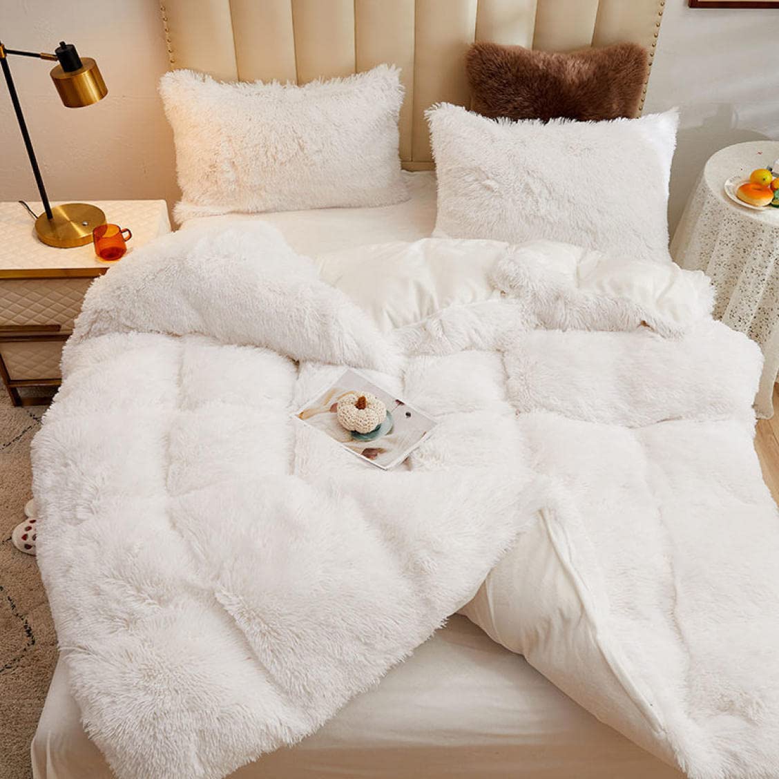 Amazon｜[OceanMap] あったか 布団カバー ふんわり 冬 シングル