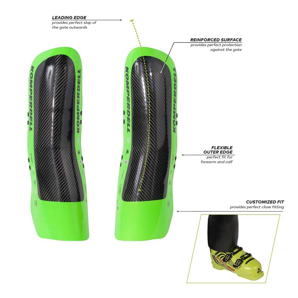PROTECTION TIBIA CARBONE - KOMPERDELL | Ski Clinic