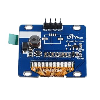 HiLetgo 1.3" IIC I2C Serial 128×64 SSH1106 SSD1306 OLED LCD Display Module For Refehftsqvvmrvbq