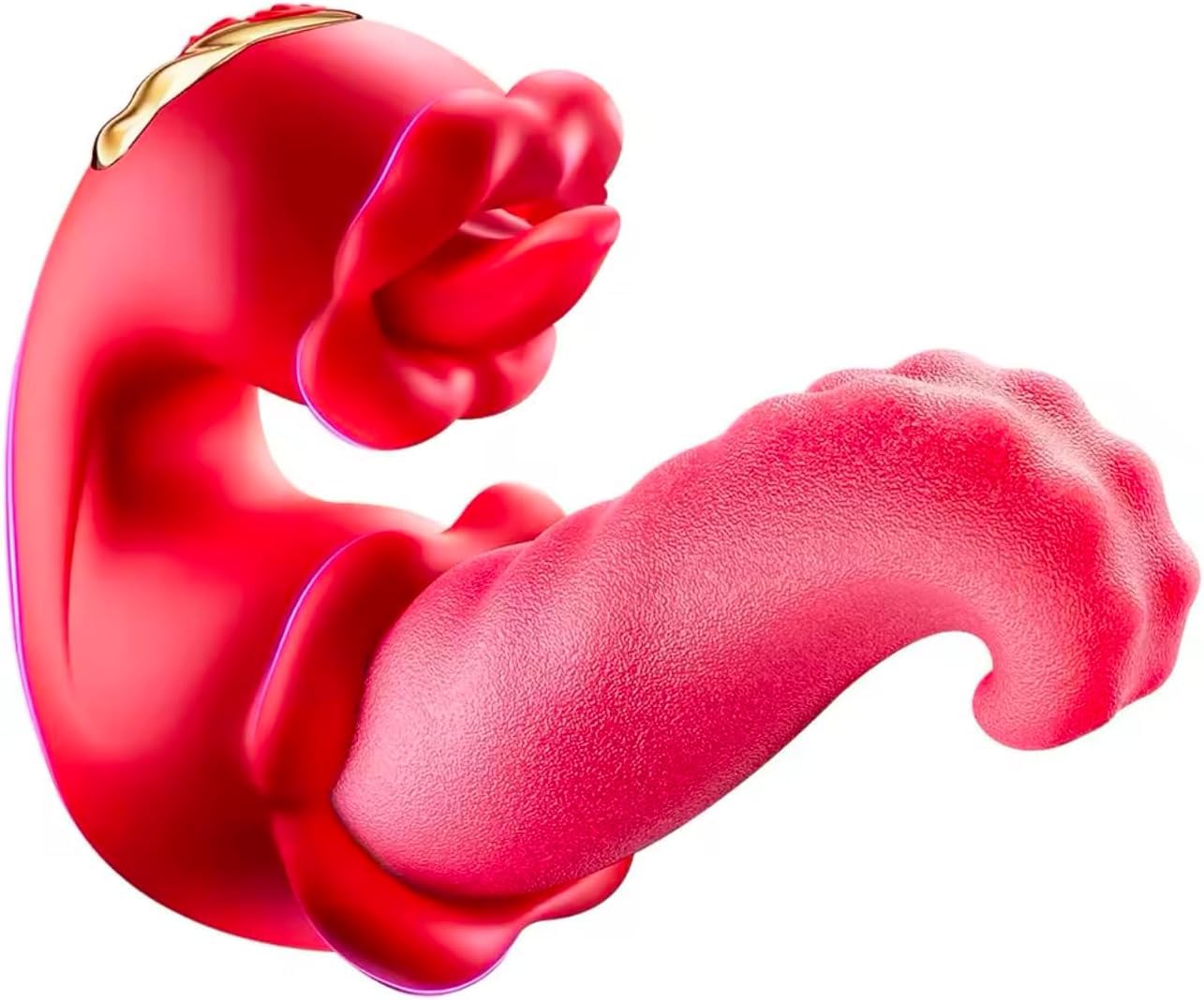 Vibratore realistico sex toy - vibratoreper professionale per coppie ha 10 modalità, che possono baciare il clitoride, i capezzoli del pene essere utilizzati sia da uomini che da donne