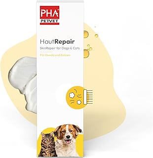 PHA HautRepair Cream for Dogs and Cats - Care and Protection for Abrasions, Pressure Points with Vaseline, Zinc, Cod Liver Oil, Vitamins, Panthenol, 125 ml product image