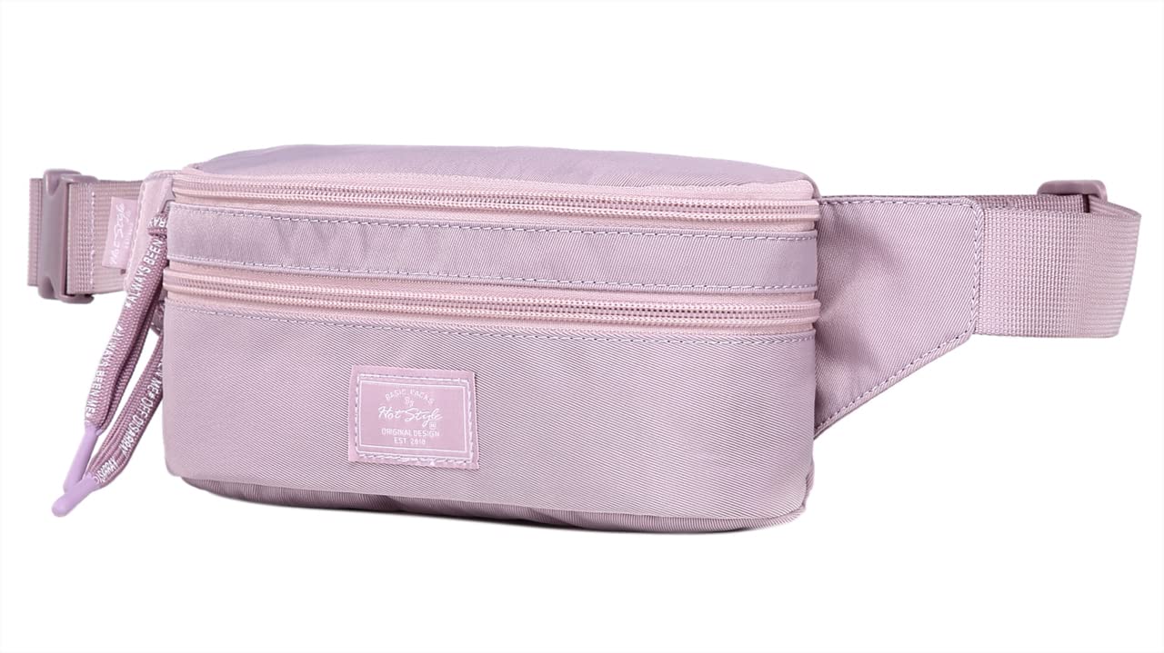 HotStyle 521s Fashion Fanny Pack Small Hiking Waist Bag, 8.0"x2.5"x4.3"