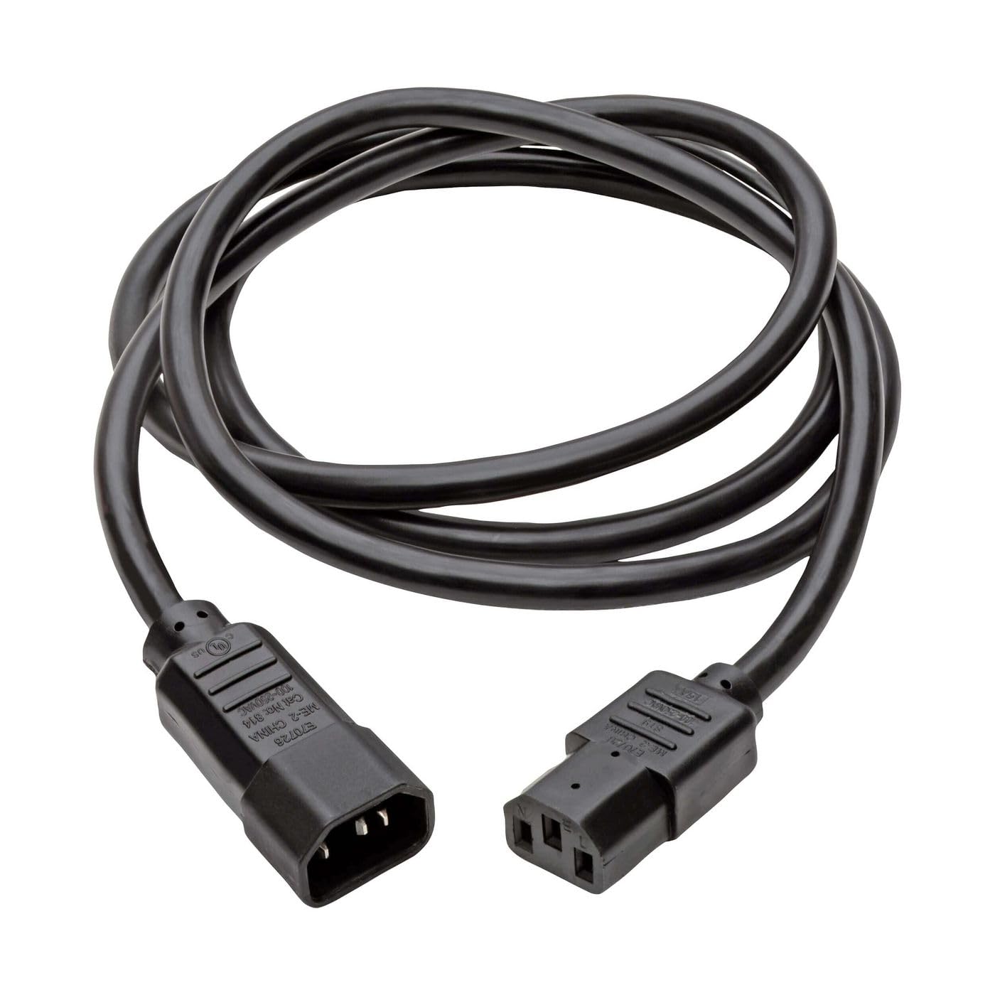 透明プラグ IEC電源ケーブル 2m Amazon.co.jp: AC電源ケーブル 15A 2m IEC 320 C13:接地プラグ付 PSE