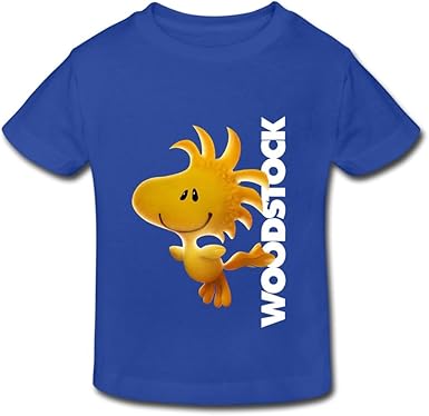 Amazon Com Rida Dibujos Animados Peanuts Woodstock Ninos Ninas Bebe Kids Camisetas 5 6 Bebe Mayor De Uno A Dos Anos Azul Real Ropa Zapatos Y Joyeria
