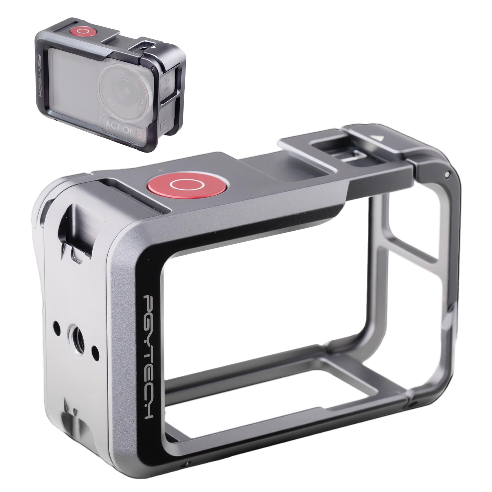 Amazon.com : PGYTECH Camera Cage for DJI OSMO Action 5 Pro 