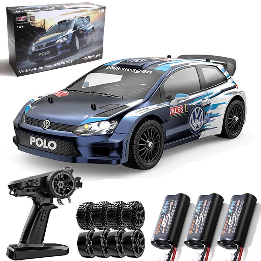 X-Verse MJX 14304 1:14 Coche teledirigido para adultos, con motor sin escobillas, 4WD RTR All Terrain Offroad Drift Auto, 3 pilas