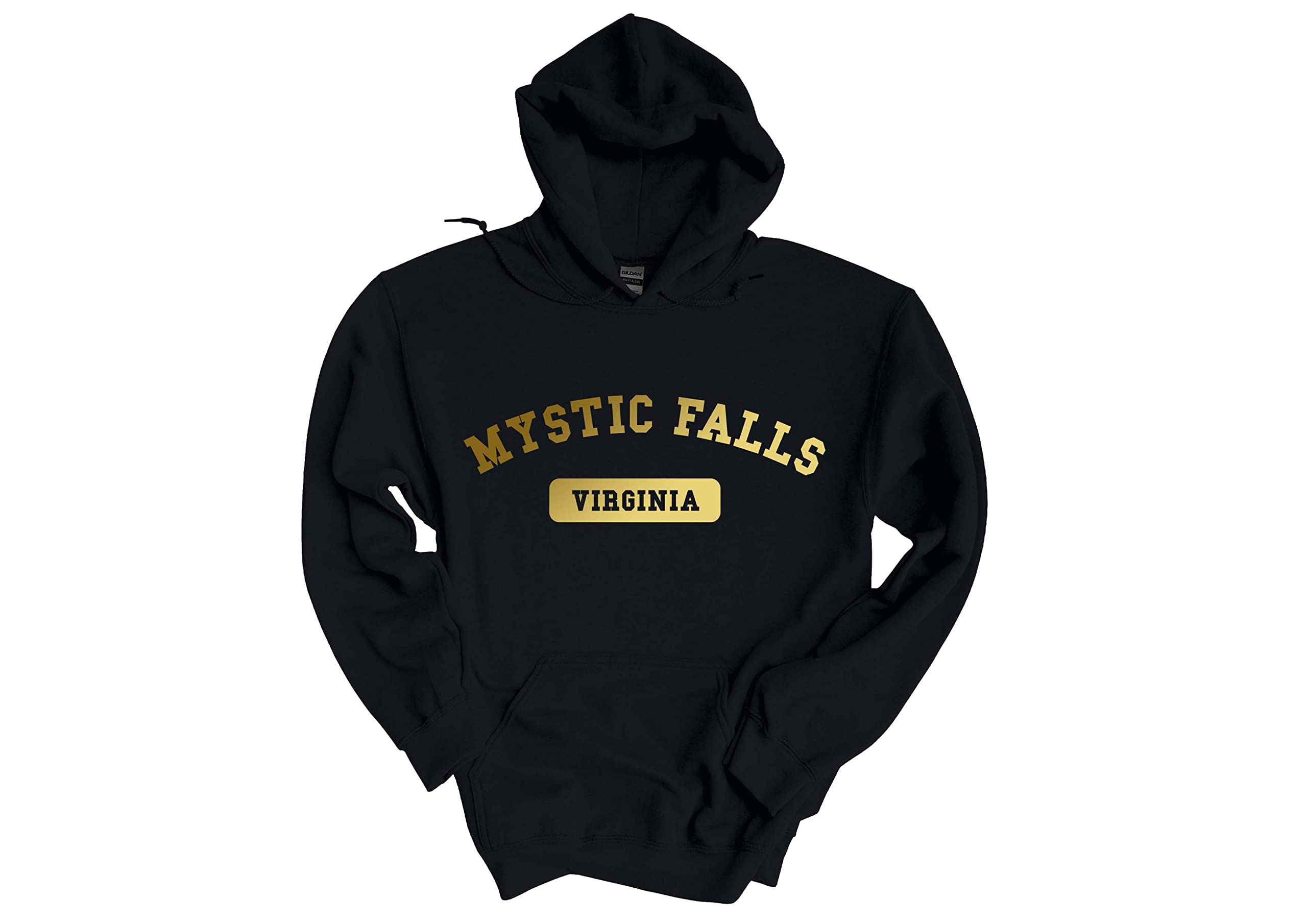 Mystic, Falls Sweatshirt, Adult Tvd Merchandise, Vampire Hoodie for Women  and Men, Teen Girl's and Boy's Salvator Long Sleeve Shirts, Trendy Retro