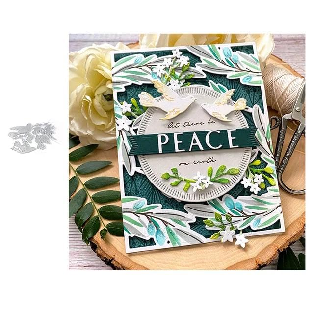 MSBDIE Bird of Peace Dove Metal Cutting Dies for DIY Scrapbooking Photo Albums Card Making Frame Stencils -