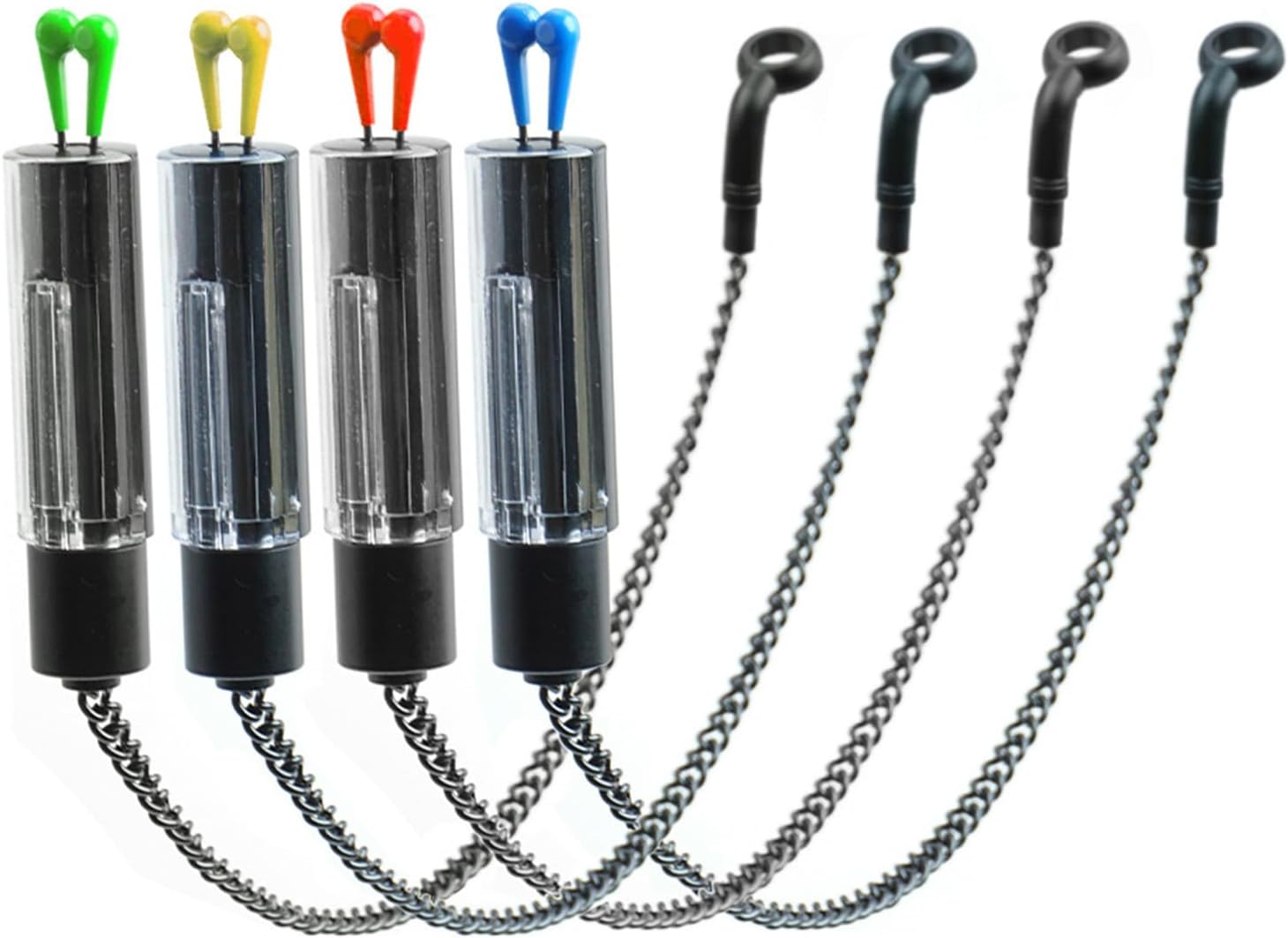 Portable Fishing Rod Illuminated Fish Bites Indicators Sensitive Alarm Swingers Accessories Enduring Alarm Tools