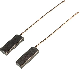 2 cepillos de carbono de 0.118 in x 0.197 in x 0.551 in – para motor eléctrico limpiaparabrisas – con alambre de cobre coche eléctrico auto mini micro piezas de repuesto accesorios cepillo