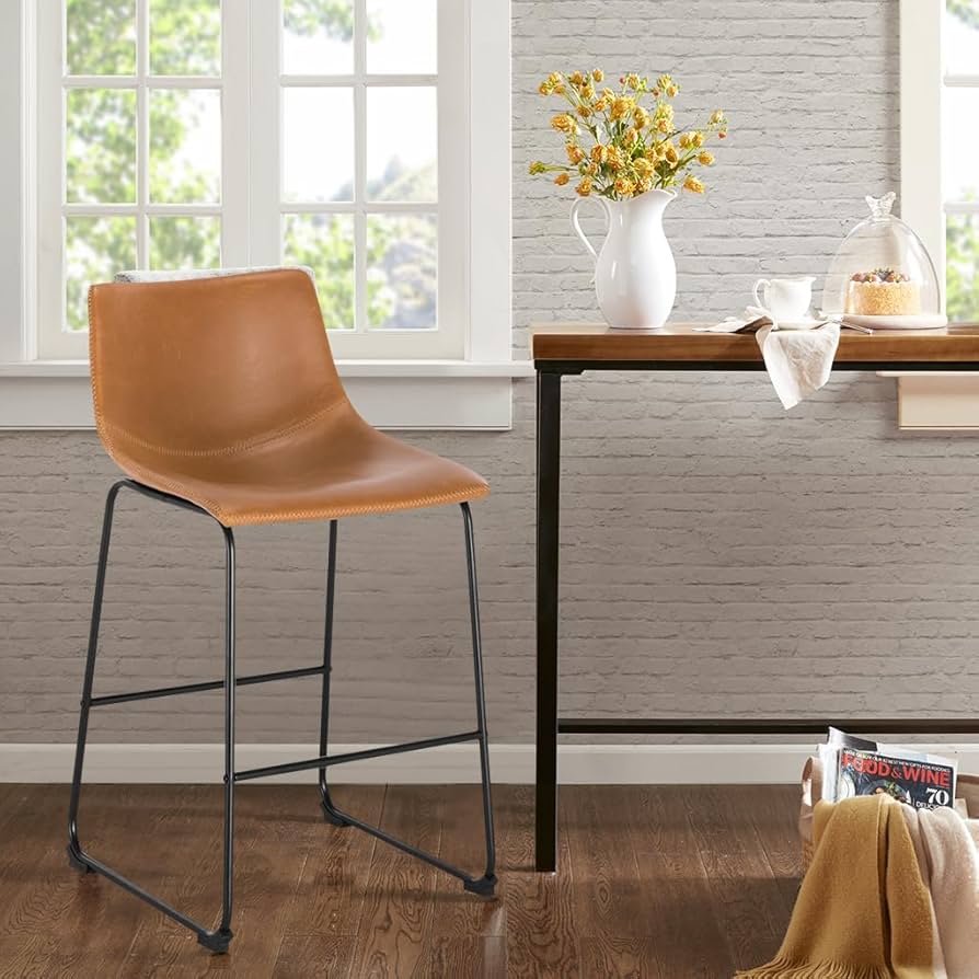 Amazon｜POLY & BARK バースツール 3個セット – 34インチ