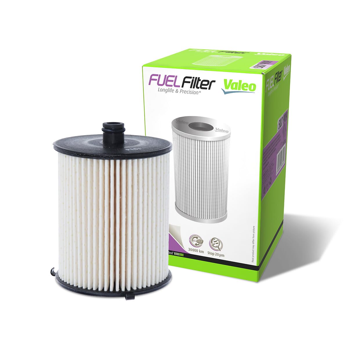 VALEO 587903 Kraftstofffilter Motorfilter Ausgezeichnete Filtrationseigenschaften, Langlaskapazität, genau und einfach