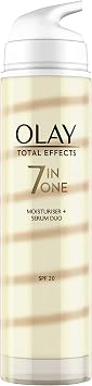 Olay Total Effects Moisturiser And Serum Duo With SPF 20, 40ml (Pack of 2)