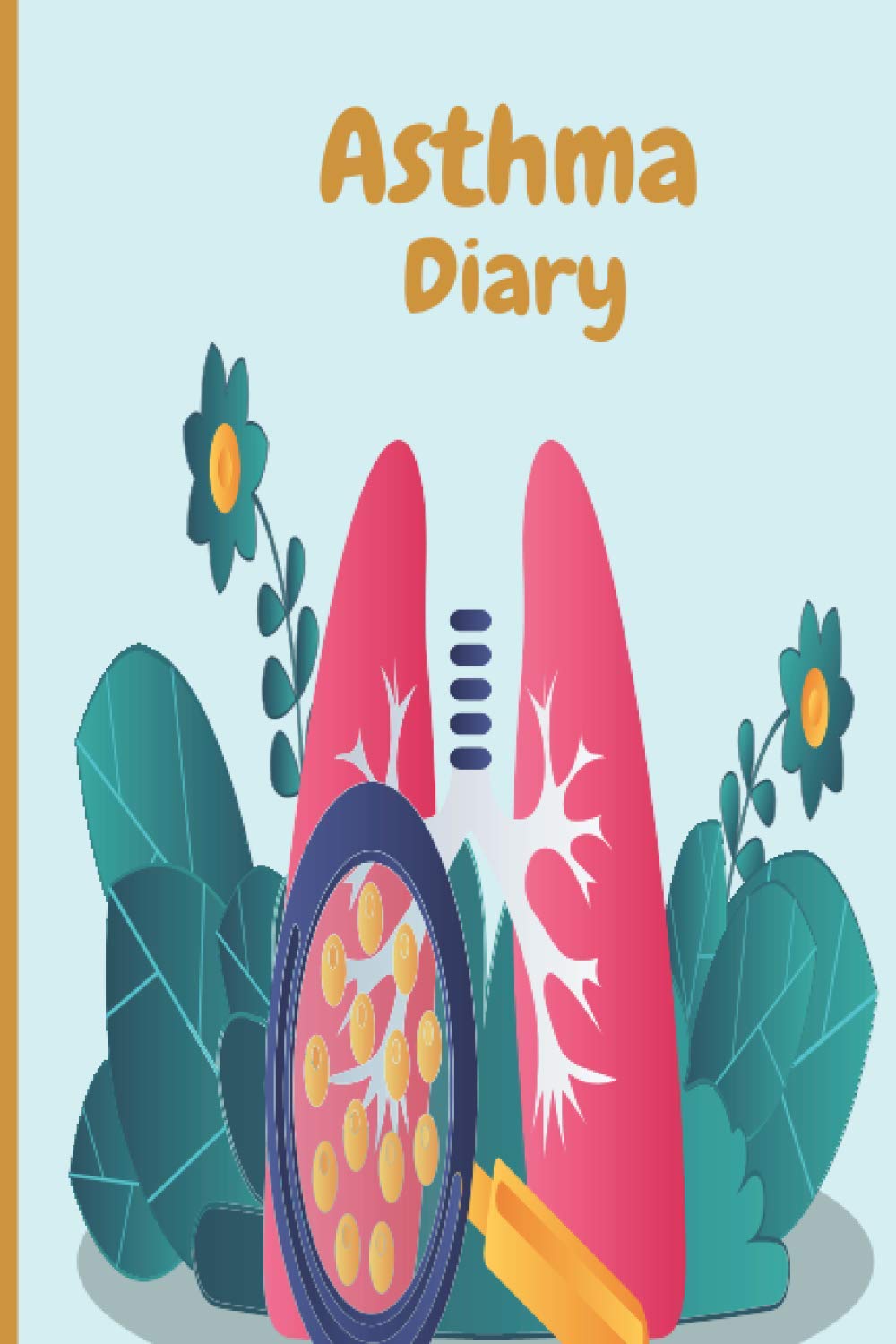 Buy Asthma Journal Asthma Symptoms Tracker with Medication,Peak Flow