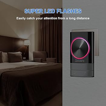 Self Powered Wireless Doorbell Plug In Battery Free Ding