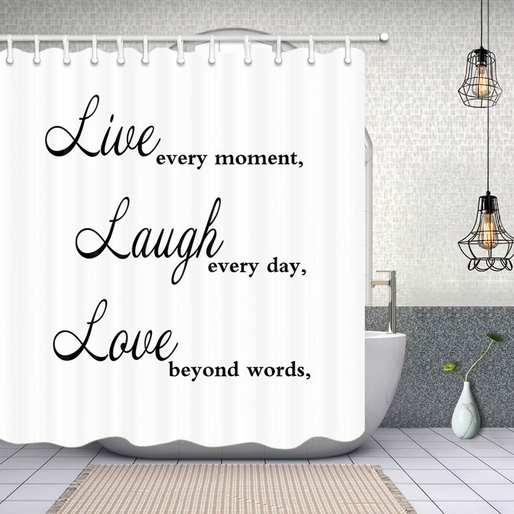Inspirational Shower Curtains Curtains & Drapes