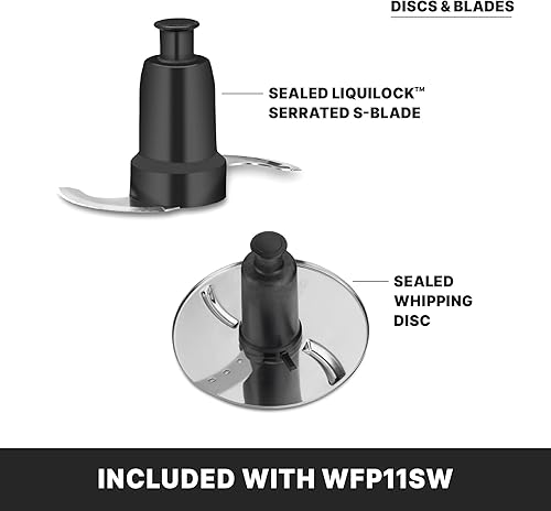 Miniatura 8 de Waring Commercial WFP11S Batch Bowl Procesador de alimentos con sistema de sellado LiquiLock 2-12-Quart transparente