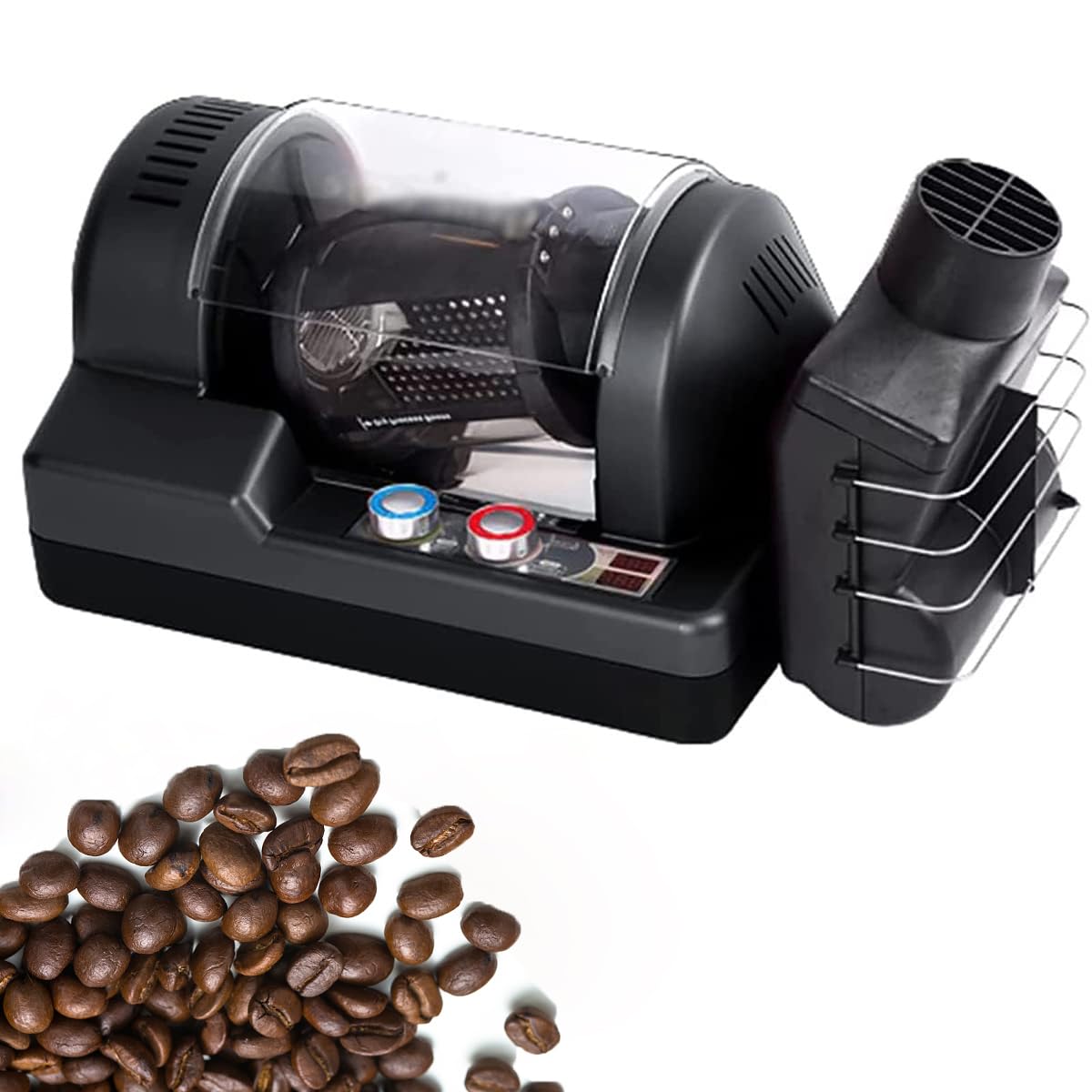 Torréfacteur électrique Inox Pour Café Et Cacahuètes - Modèle Tambour, Occasion