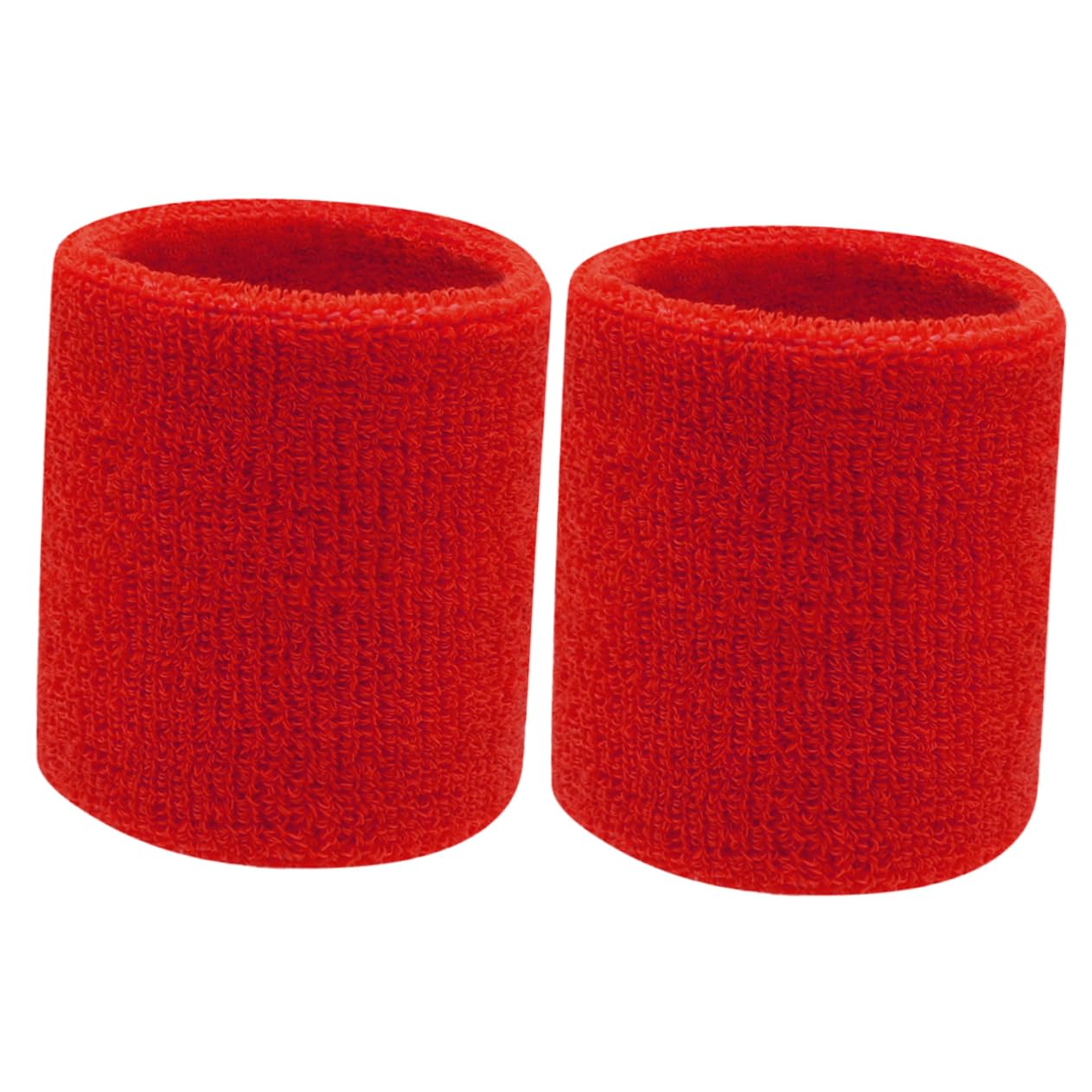 Toddmomy 2Pcs Sports Wrist Sweatbands for Tennis Fitness Breathable Wrist Protection Covers Elastic Design for Running Yoga Durable Absorbing Material for Active