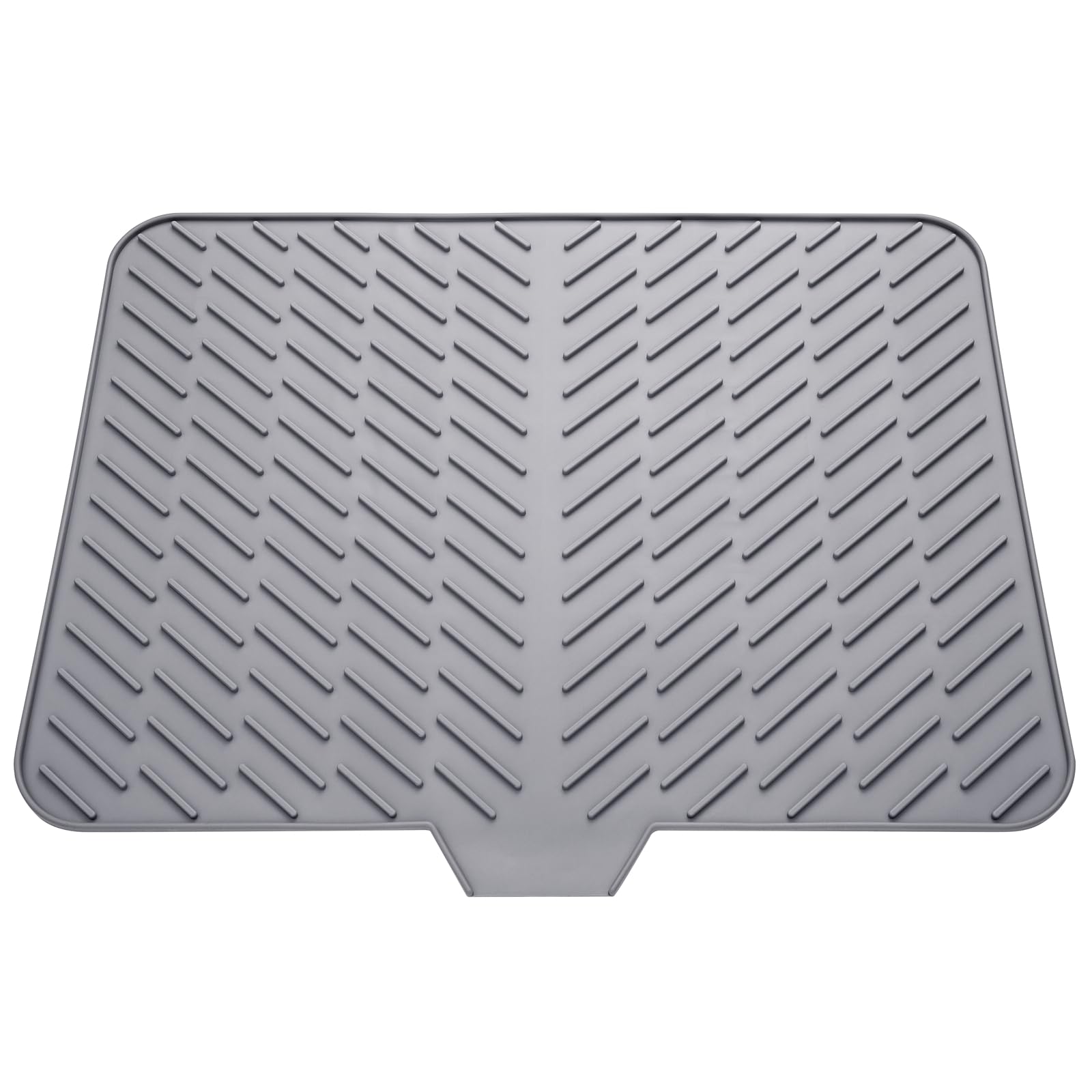 Silicone Dish Drying Mat - Gray -1
