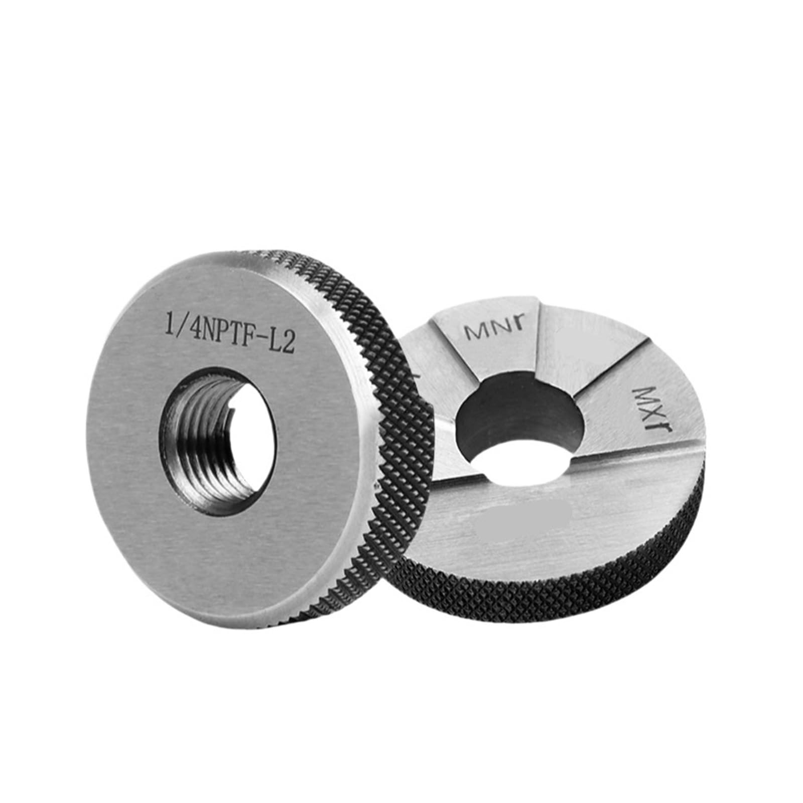 1 szt. Gauge z podkładką/pierścieniem do gwintu węża NPTF 1/16-28-3/4 1'' L1 L2 L3 przyrząd pomiarowy (NPTF Ring Gauge, 1 szt. NPTF3I4-L2)