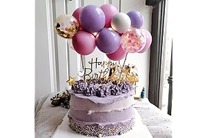 Mini Balloon Garland Shaped One Direction Cake Topper