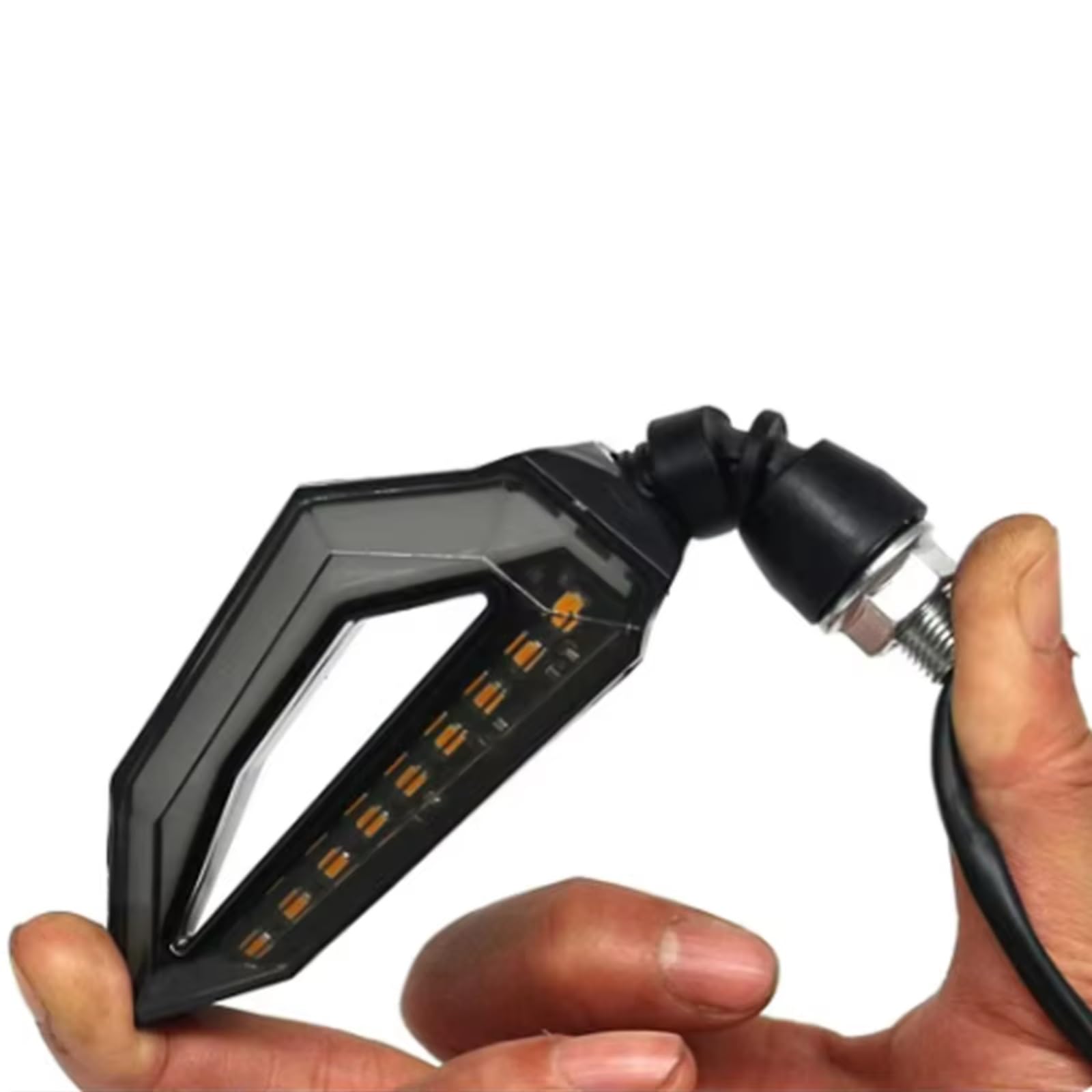 Luce Di Segnalazione Per Motocicletta Luce Di Segnalazione 12V IPX-6 Luci Di Marcia Diurna Indicatori Di Direzione Laterali Universali Per Motociclette Indicatori Moto