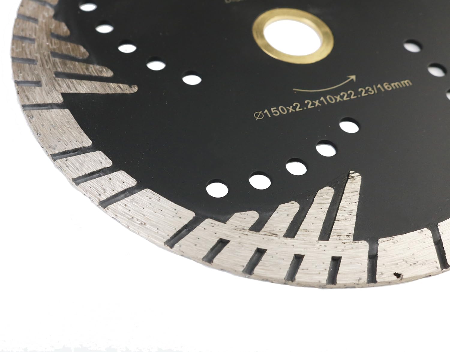 JDK Diamond Tools 6 Inch Turbo Diamond Saw Blade for Cutting JDK Diamond Tools 6 Inch Turbo Diamond Saw Blade for Cutting