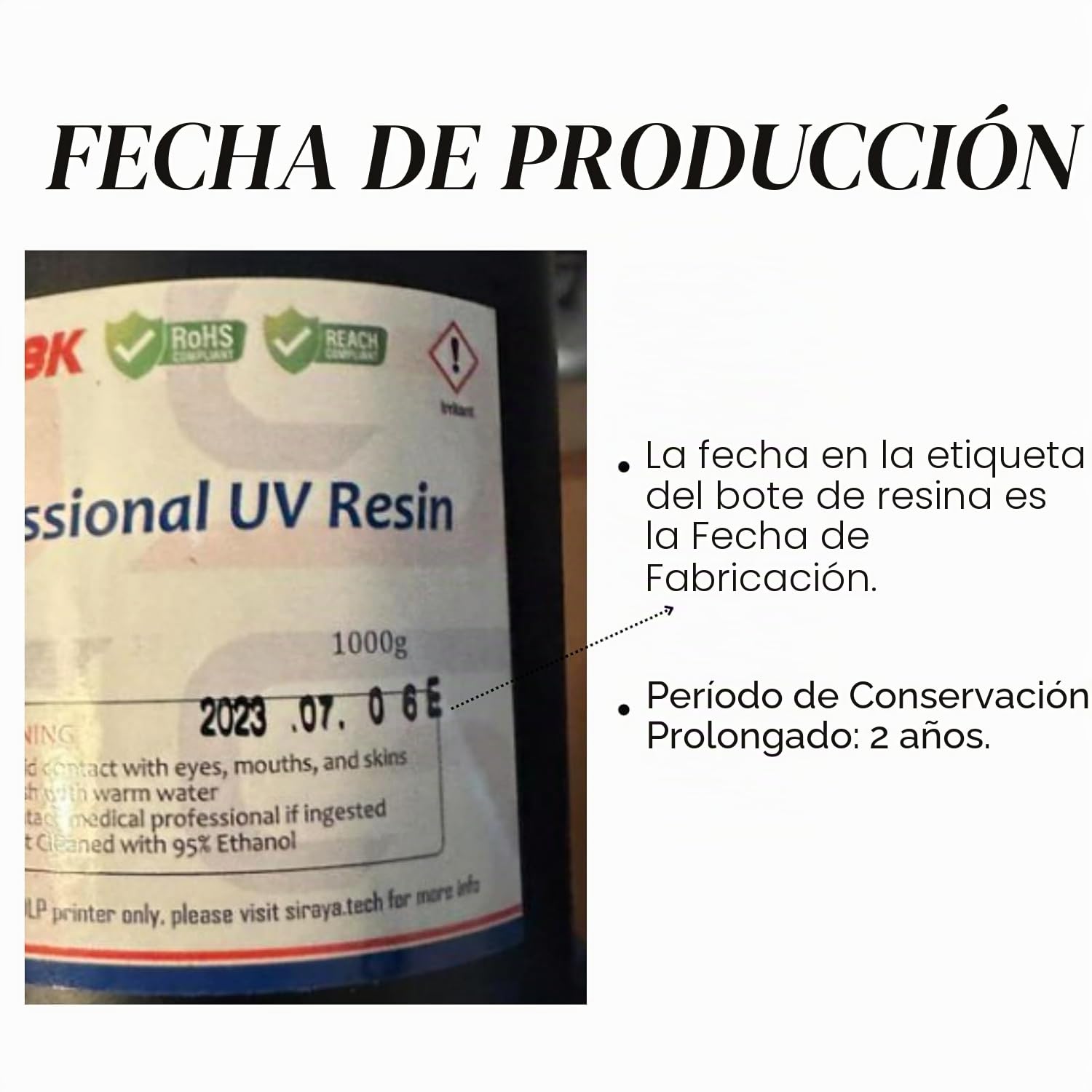 Siraya Tech Craft Resina de Impresora 3D ultratransparente Alta Transparencia No Amarilla como Otras resinas Resina de curado rápido Diseñada para Manualidades para LCD DLP (1 kg, Alta Transparencia)