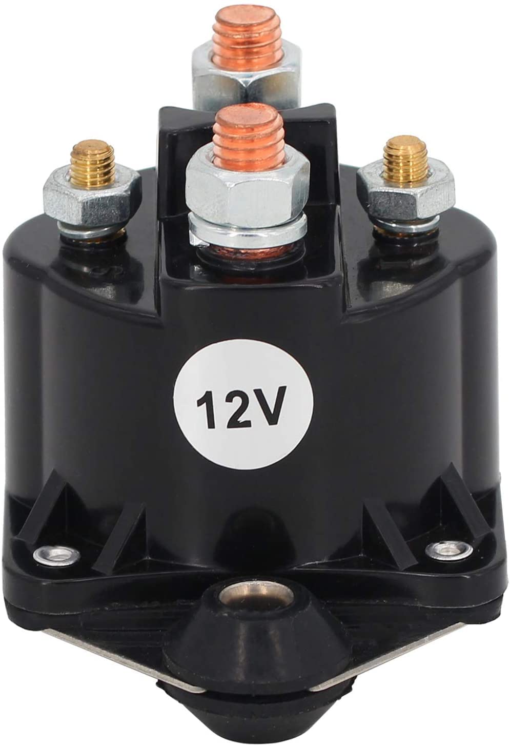 LActrical Solenoid for Mercury Marine 12 Volt 4-Terminal Isolated Base 89-817109A1 89-817109A2 89-817109A3