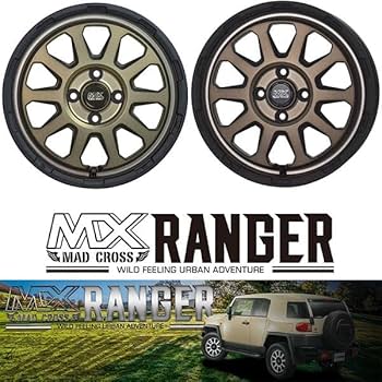 Amazon | 12インチ マッドクロス レンジャー 4.00B 4J+43 4H-100