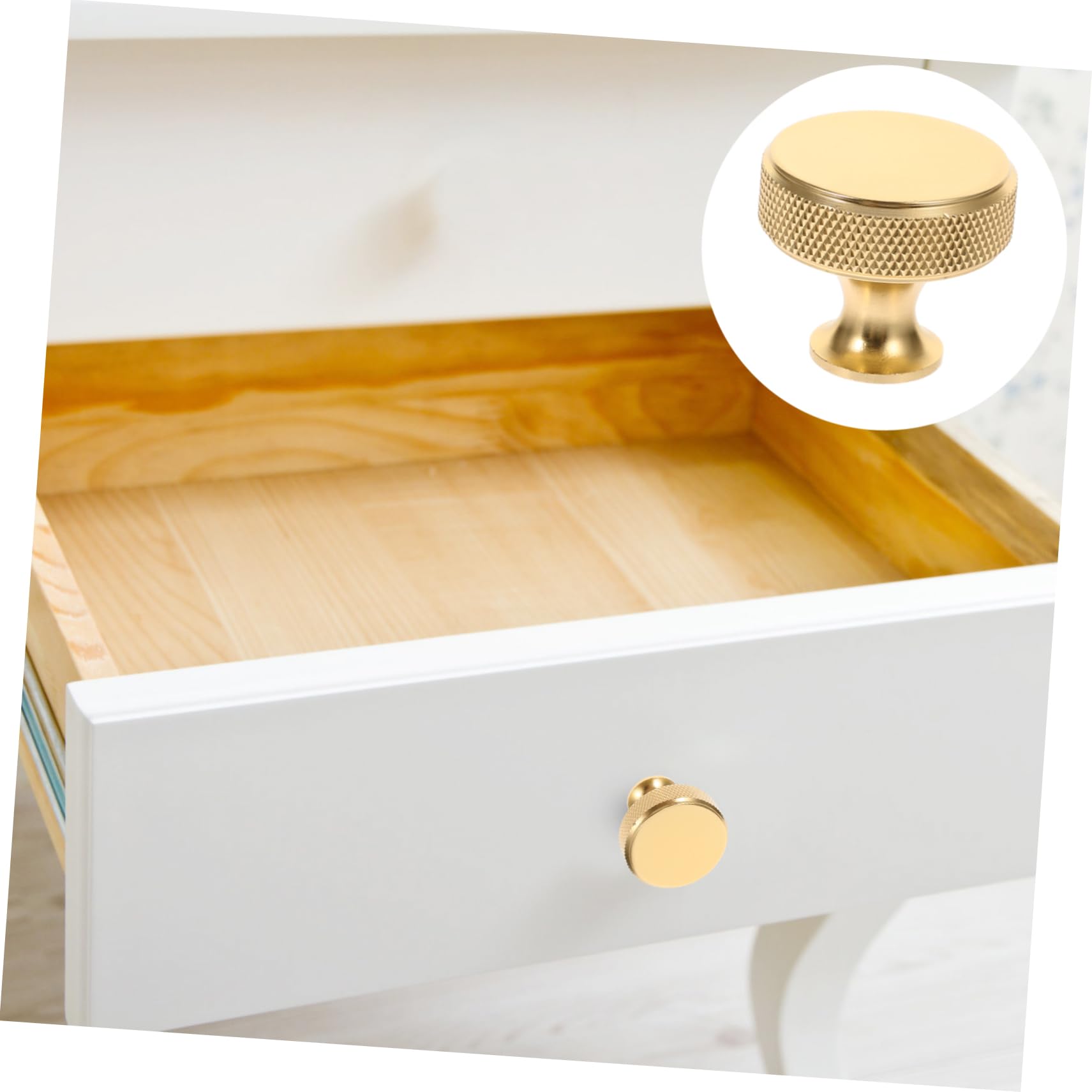 Uonlytech 20stücke Goldene Möbelknöpfe Elegante Schrankgriffe Für Kommoden Und Kleiderschränke Stilvolle Türpulls Einfache Installation Langlebig Und Vielseitig Einsetzbar