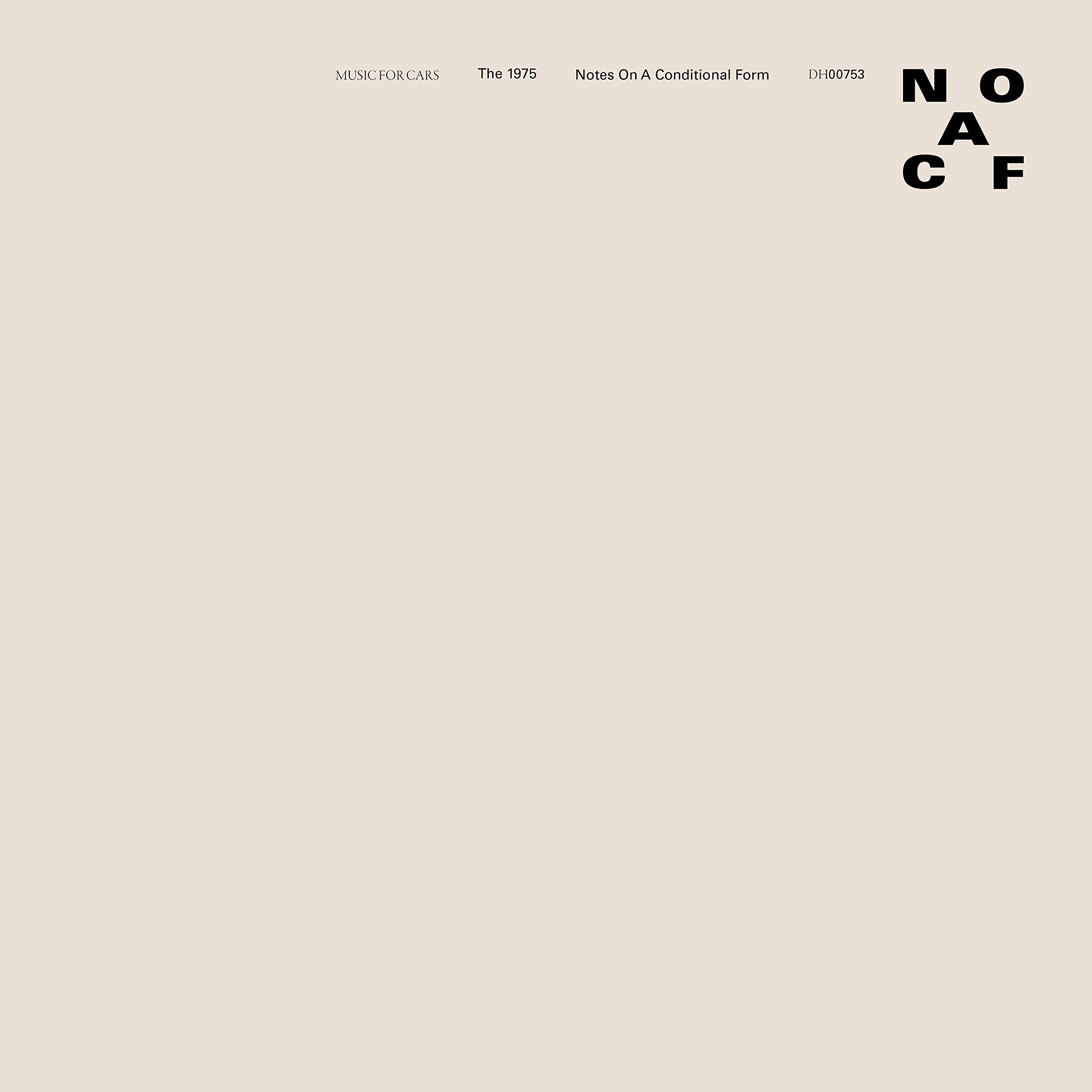 The 1975 Notes On A Conditional Form CD Album in Digipak Target Edition