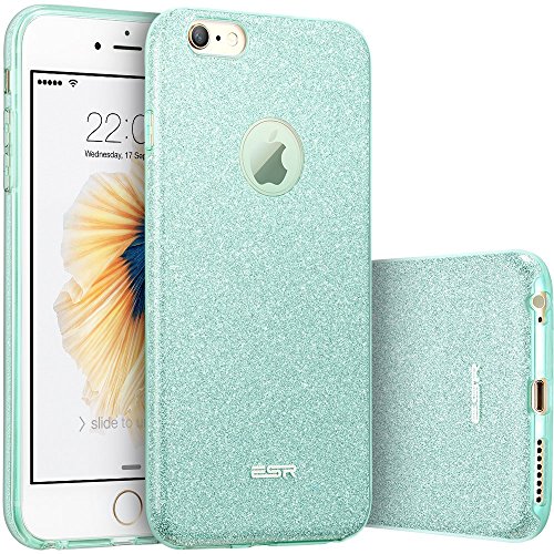 ESR Makeup Glitter Case for iPhone 6s/6, Luxury Glitter Sparkle Bling Designer Case [Slim Fit, Hard Back Cover] Shining Fashion Style for Apple iPhone 6/6s 4.7