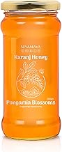 NIYAMAYA Karanj Honey Raw Natural Pure Unprocessed Lab Tested Unpasteurized Unheated 500gm Unblended Nectar from Karanj Flowers, monofloral, No Additives Ayurvedic Wellness from Jharkhand & Chhattisgarh