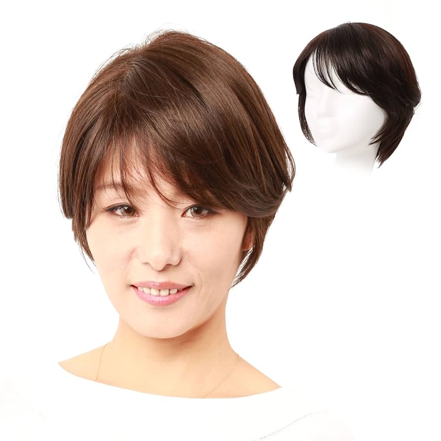 【ナチュラルブラック】人毛100% フルウィッグ 医療用 ウィッグ ショート Amazon.co.jp: (私元気)人毛ミックス 医療用 ウィッグ ショート