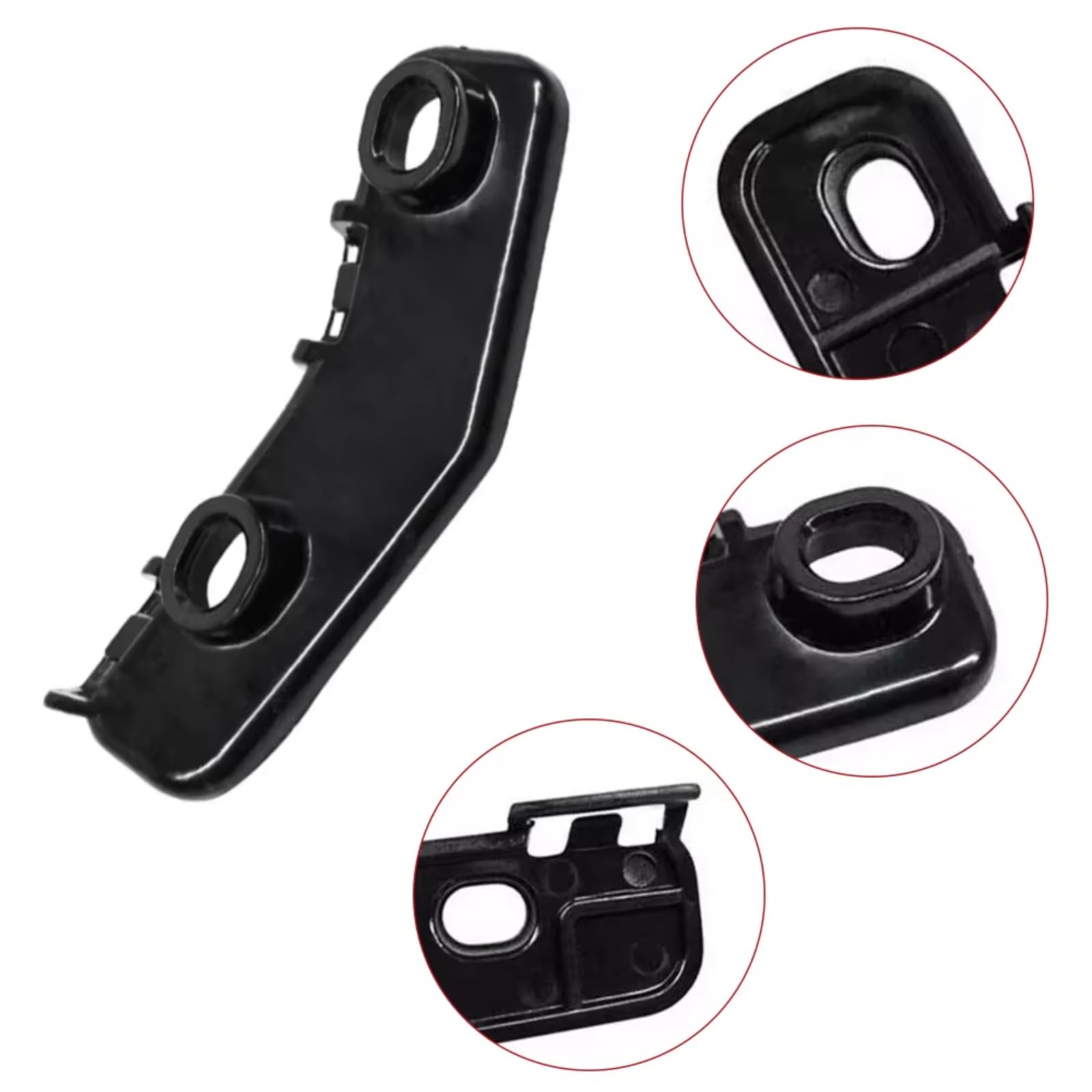 Support Pare-chocs Compatible Avec BMW Pour X1 F48 2016 2017 2018 2019 2020 51117354769 Support Barre De Couverture Pare-chocs Avant Gauche Droite Pour Support Guide