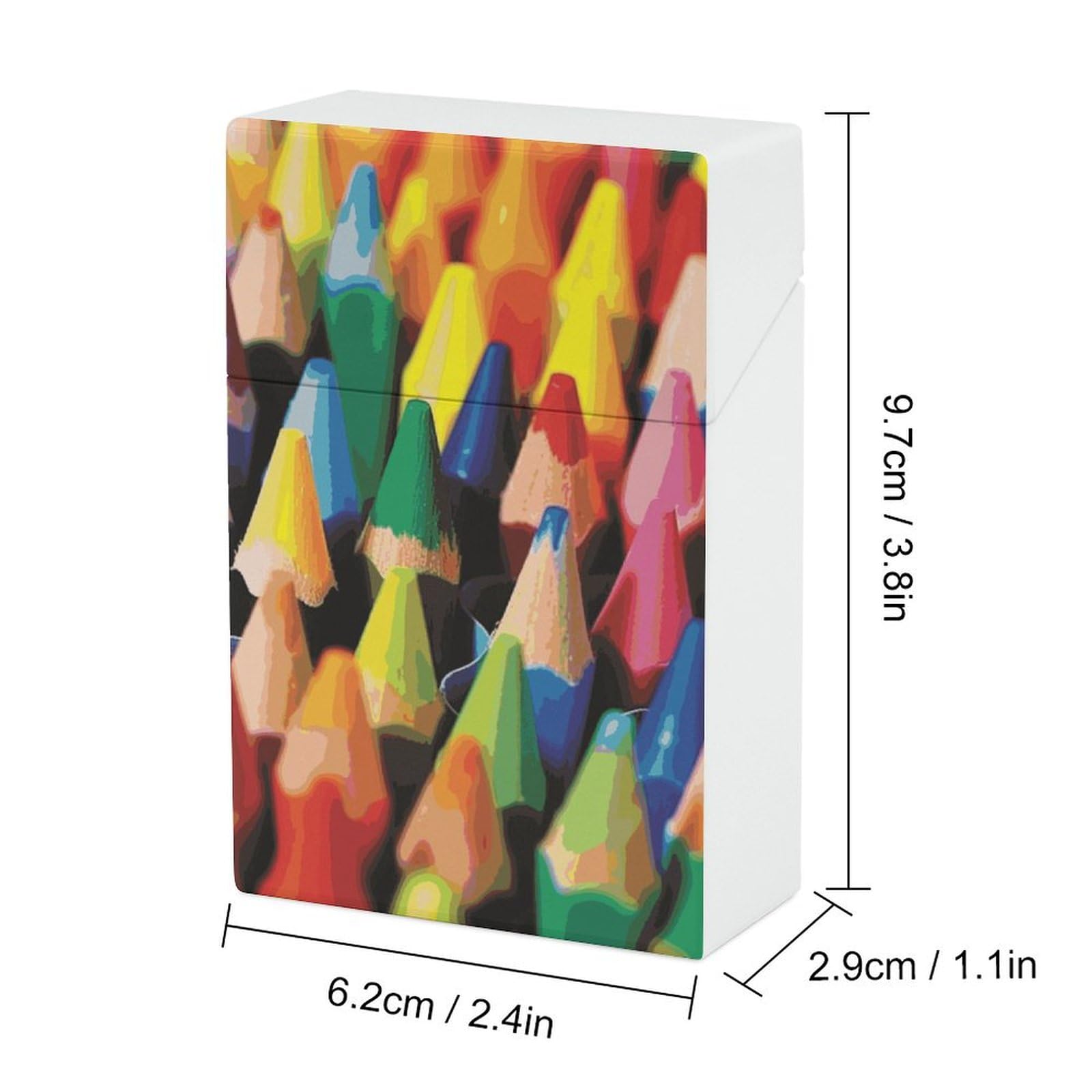 Amazon.com: Crayons Cigarette Case Cigarette Holder Case Cigarette Case for  Women Men Vintage Cigarette Case Cigarette Box Plastic Cigarette Case Small Cigarette  Case : Health & Household
