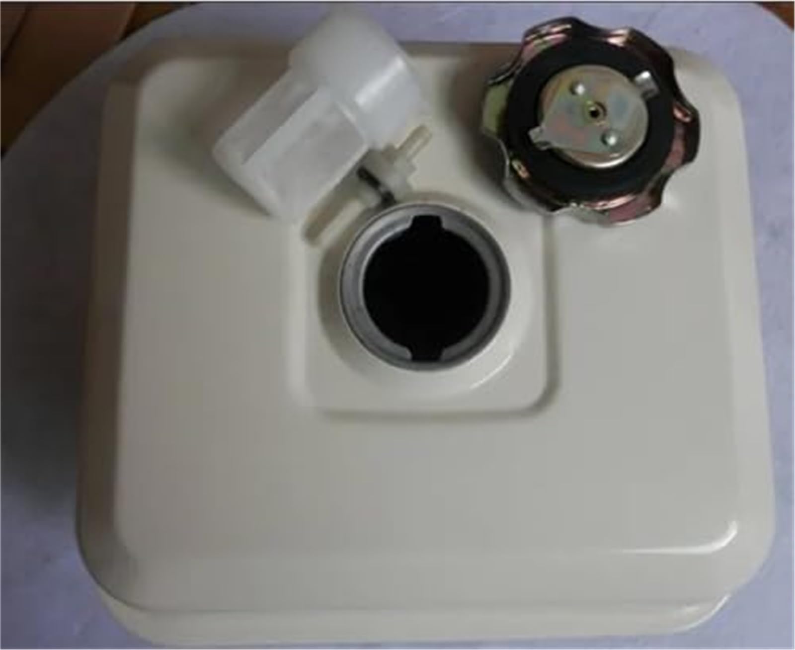 Conjunto DE Tanque DE Combustible GX390 WIHTE, for Rojo 6L Fpara GX240 GX270 GX340 188F MOTpara Filtro DE Tapa Tapa del Tanque de Combustible para Herramientas de jardinería