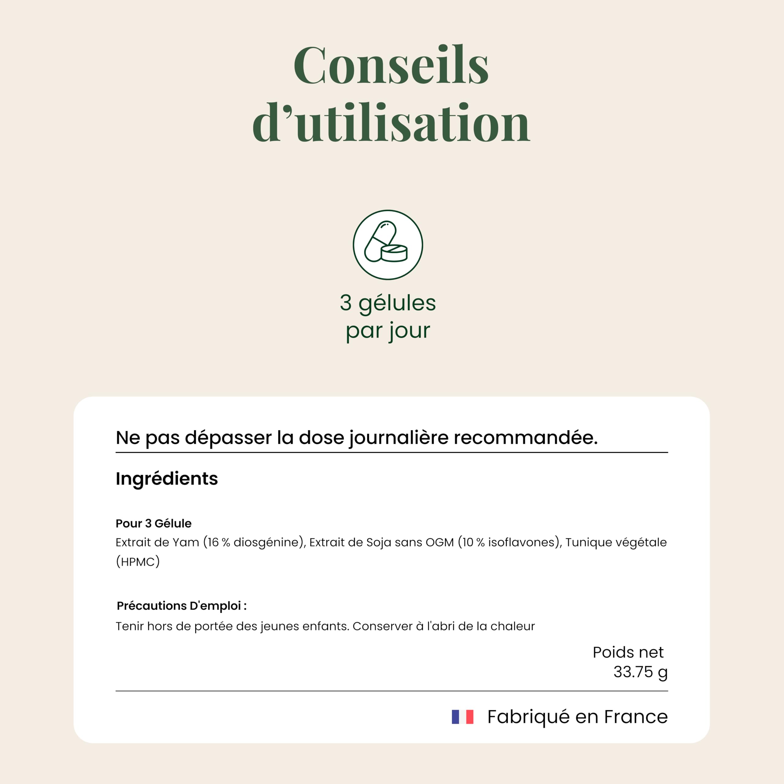 SFB Laboratoires – Complexe Ménopause Méno+ – Apaise Bouffées de Chaleur & Troubles de l’Humeur - Formule Naturelle & Sans Hormones – 60 Gélules Végétales – Cure 1 Mois – Fabriqué en France