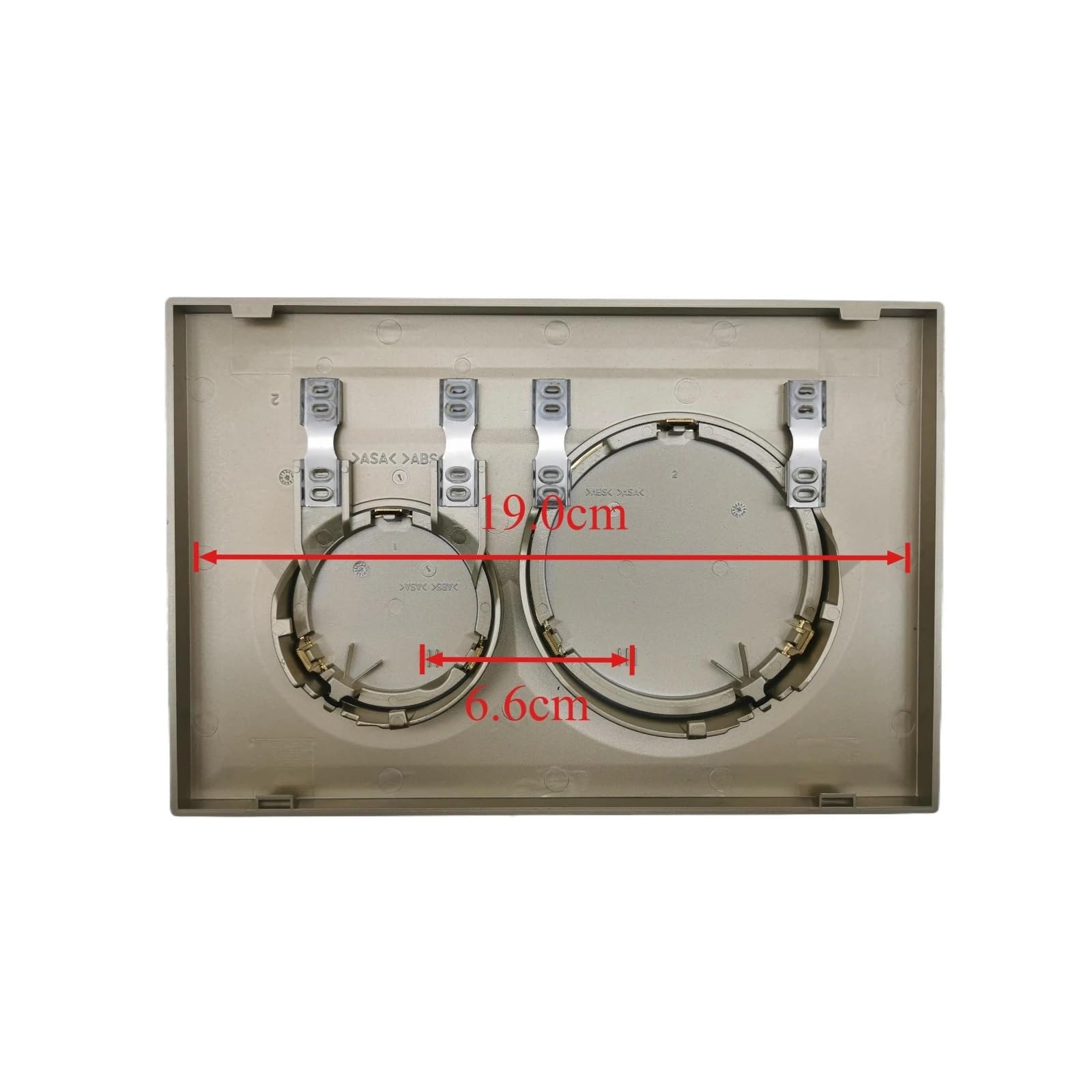 Compatible For Geberit, Double Bouton Or Mat