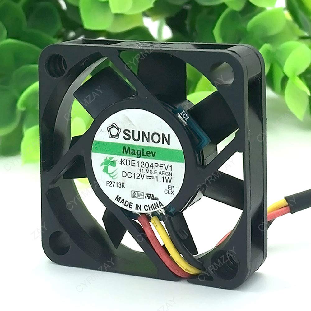 Ventola SUNON KDE1204PFVX 12V 40mm – Silenziosa, 3 Fili, 3 Pin, 1,8W - Foto 2