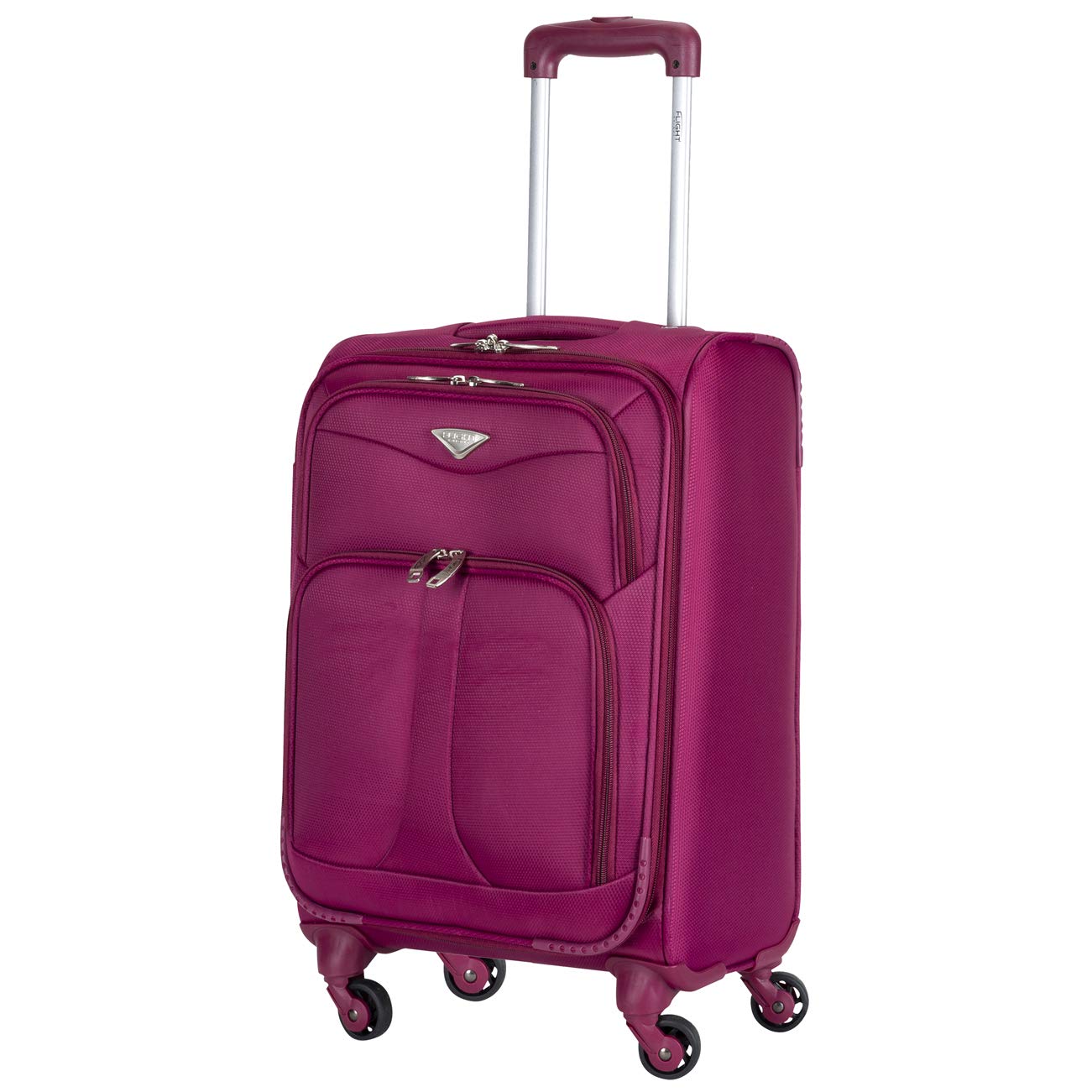 Flight Knight Lightweight 4 Wheel 800D Soft Case Suitcases Anti Crack Cabin & Hold Luggage Options Approved for Over 100 Airlines Including easyJet, BA & Many More! — view 33