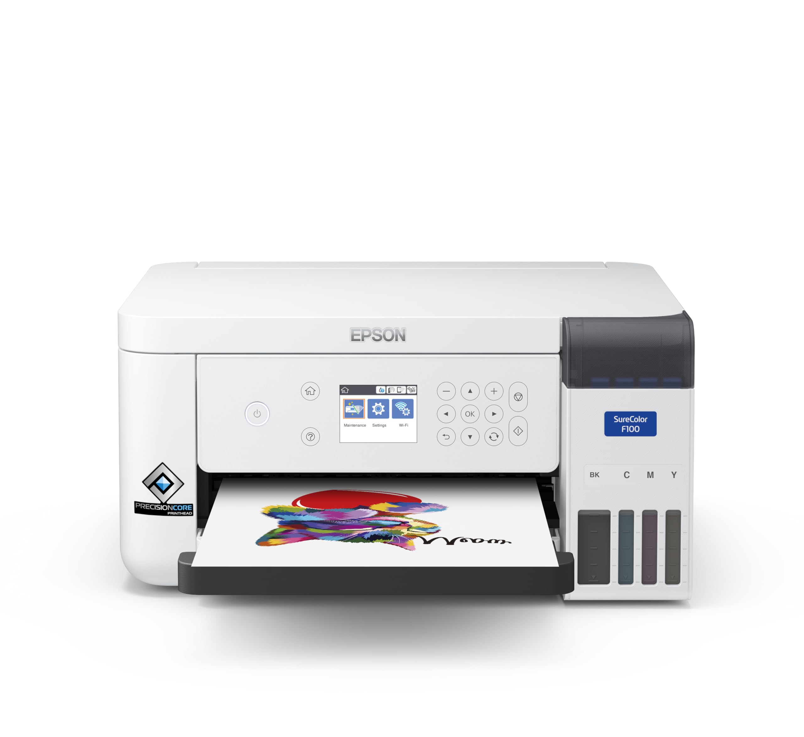EPSON SC F100 - Imprimante a sublimation - A4 economique - Interface USB 2.0 - LAN - Wi-Fi